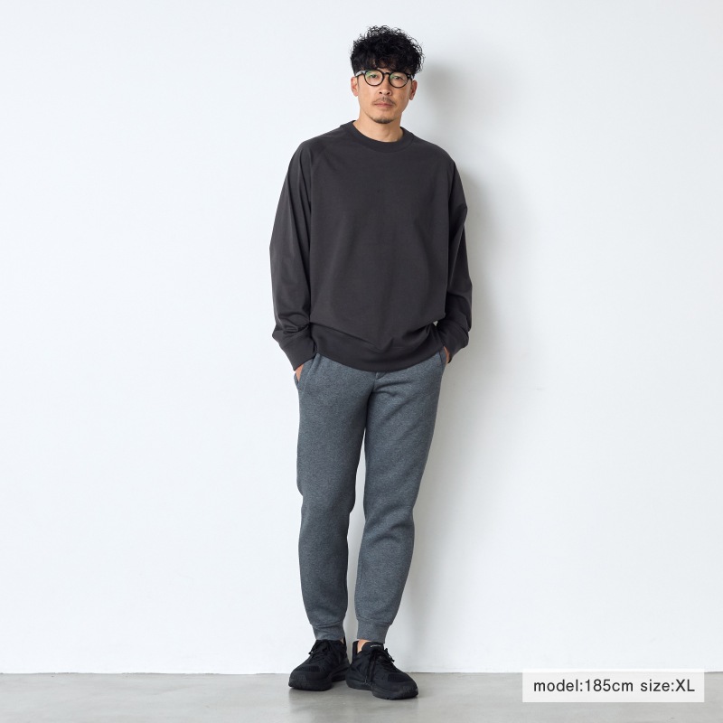 裏起毛スウェットパンツ チャコール【2025限定カラー】 / クチデザイン