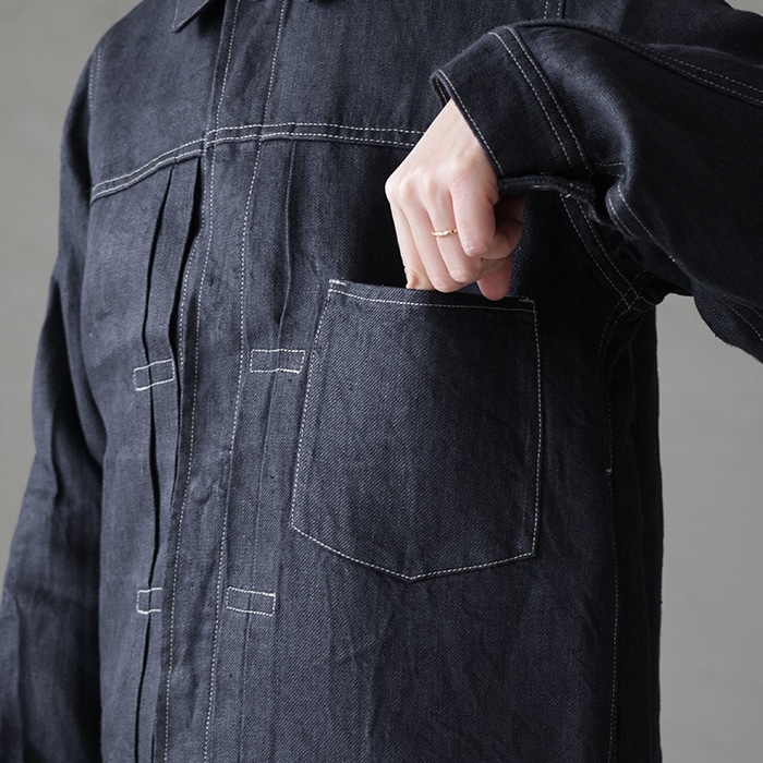 13406095) / Vlas Blomme (ヴラスブラム) / KL Denim ジャケット