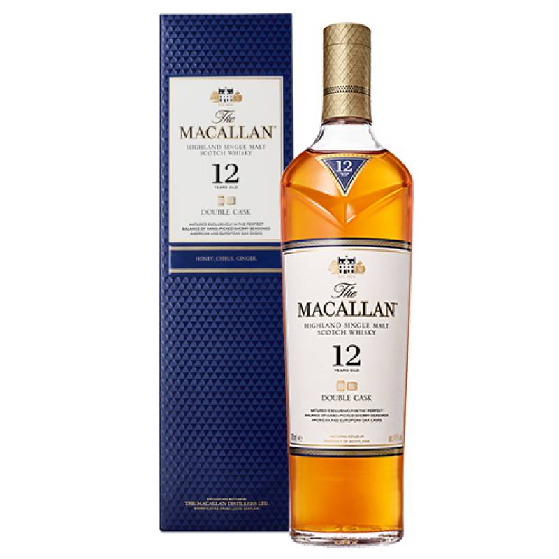 ザ マッカラン ダブルカスク 12年 40度 700ml 正規品 箱付 スペイ