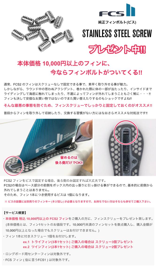 FCS2 FIN フィン 5フィン トライフィン クワッドフィン シャープアイ