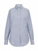 ROUND COLLAR FRILL SH OX | SHIRT/BLOUSE | MADISONBLUE
