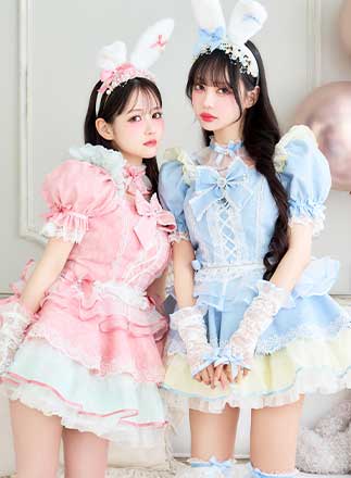 予約】【沖縄コレクション着用】【佐藤ノア着用】ベイビーフリルドット