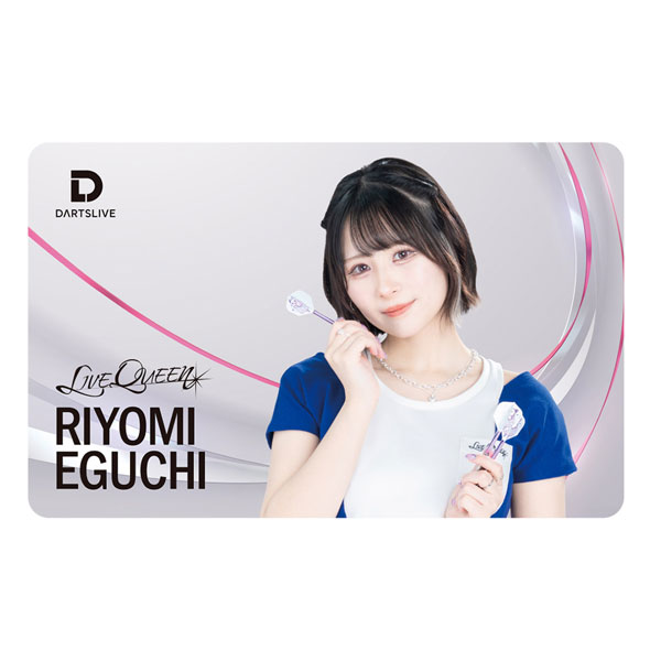 ダーツライブ プレイヤー グッズ 第4弾 坂口優希恵 DARTSLIVE PLAYER