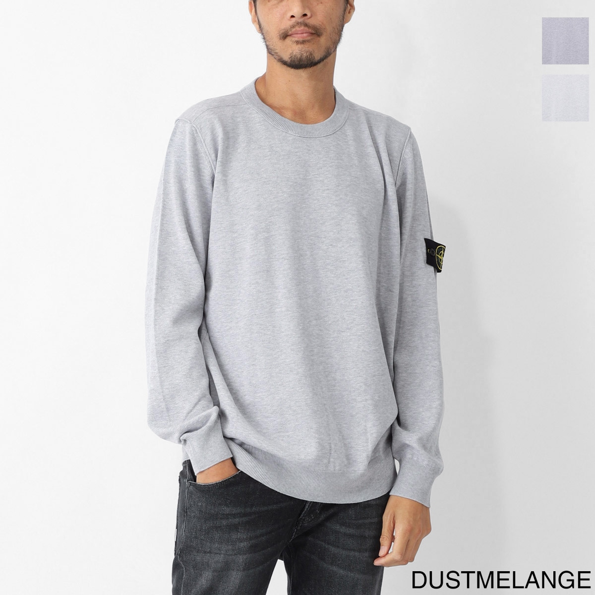 アウトレット】STONE ISLAND ストーンアイランド クルーネックニット