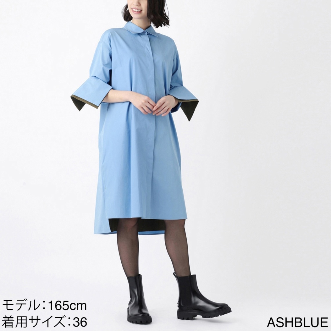 アウトレット】LOEWE ロエベ シャツドレス/シャツワンピース/TURN-UP