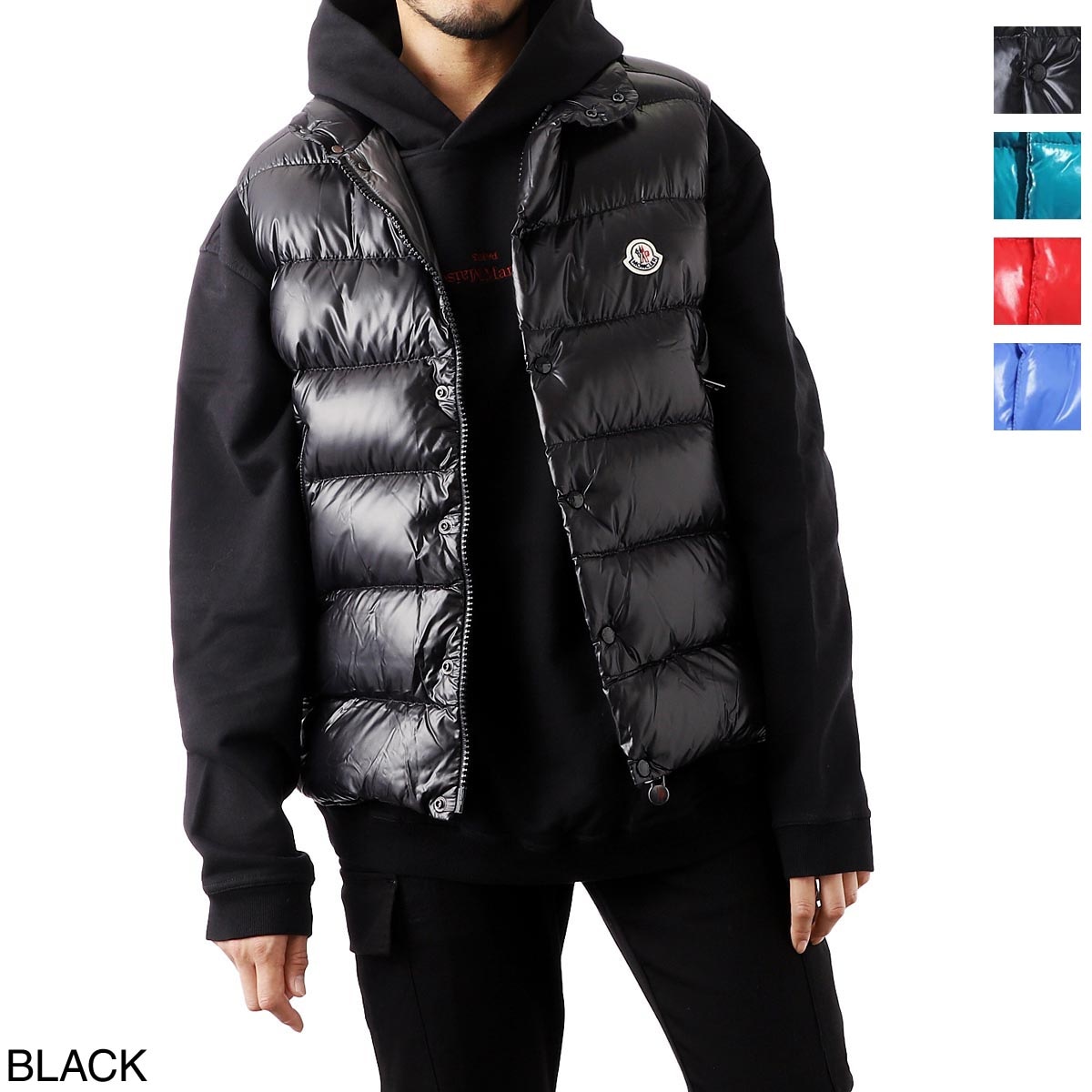 アウトレット】【ラスト1点】MONCLER モンクレール ダウンベスト/TIB