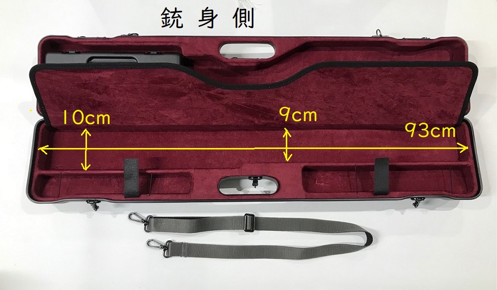 Negrini ネグリーニ コンパクトガンケース自動銃用 ブラック | バック