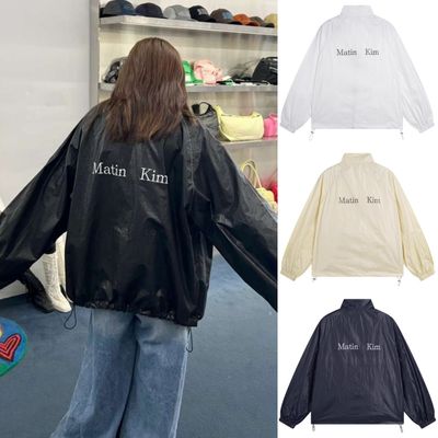 MATIN KIM コーティング ジャンパー LOGO COATING JUMPER｜MIRISE
