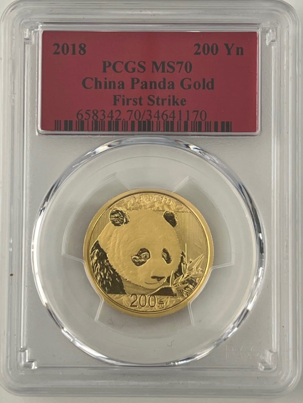 2017年パンダPCGS MS70 616407.70/83018694 2017年 中国 パンダコイン