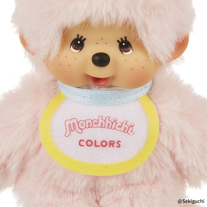 モンチッチCOLORS キーチェーン ピンク|【ぬいぐるみのセキグチ