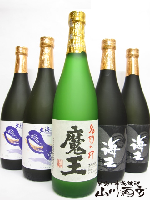 魔王 720ml 限定セット ( 芋焼酎 720ml 2種4本とのセット ) 【 1927