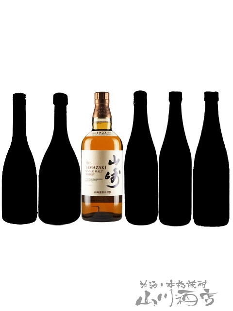 山崎12年 700ml + 日本酒5本のセット 【 5965 】【 ウィスキー・日本酒