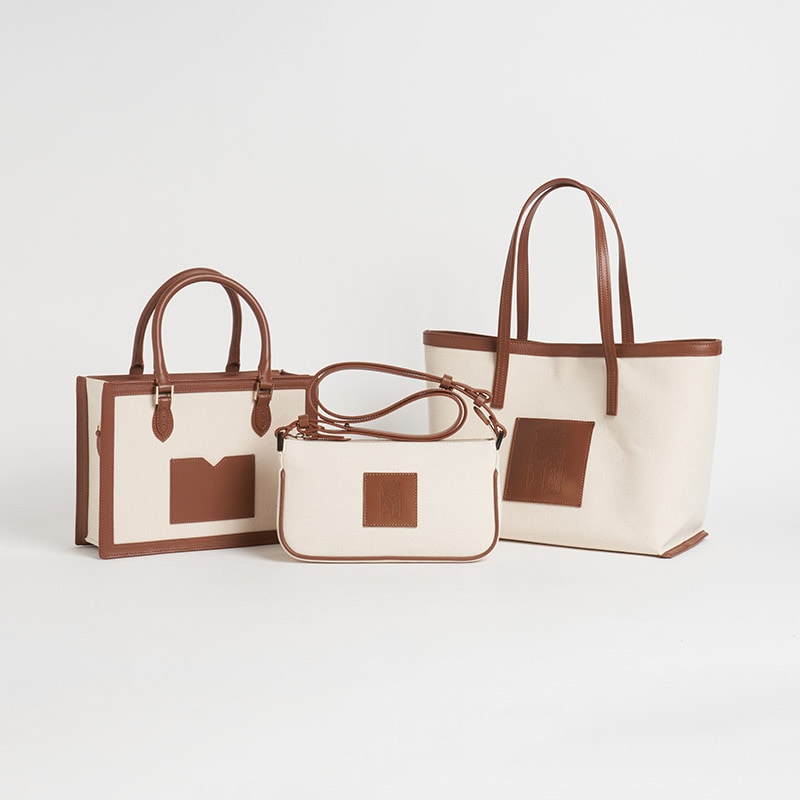Le BLASON CANVAS TOTE ブラゾンキャンバストート 100％コットン