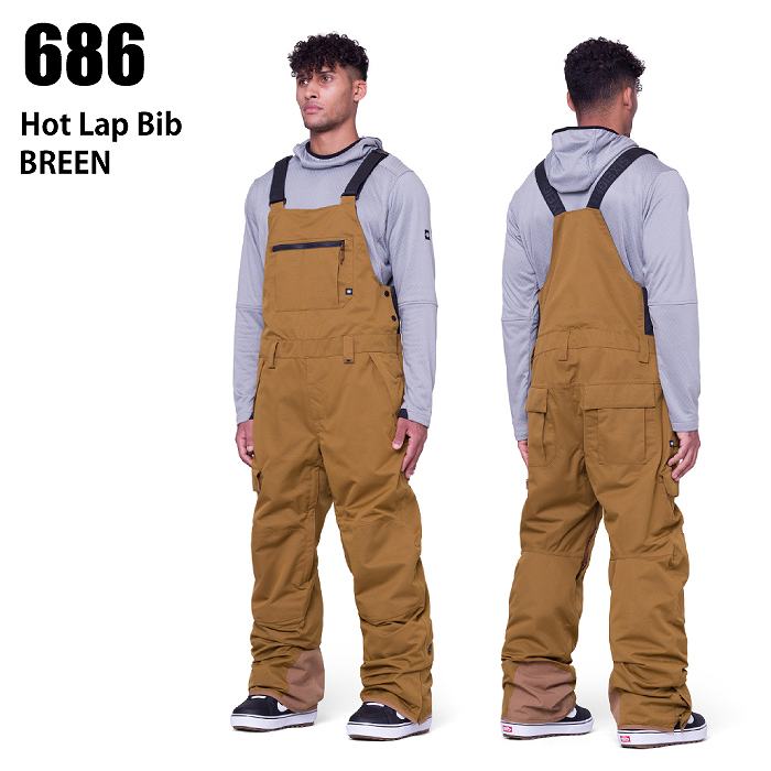 686 シックスエイトシックス ウェア HOT LAP INS BIB 24-25 BREEN