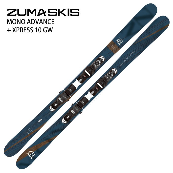ツマ スキー板 2026 ZUMA MONO ADVANCE/BL + XPRESS 10 GW モノ