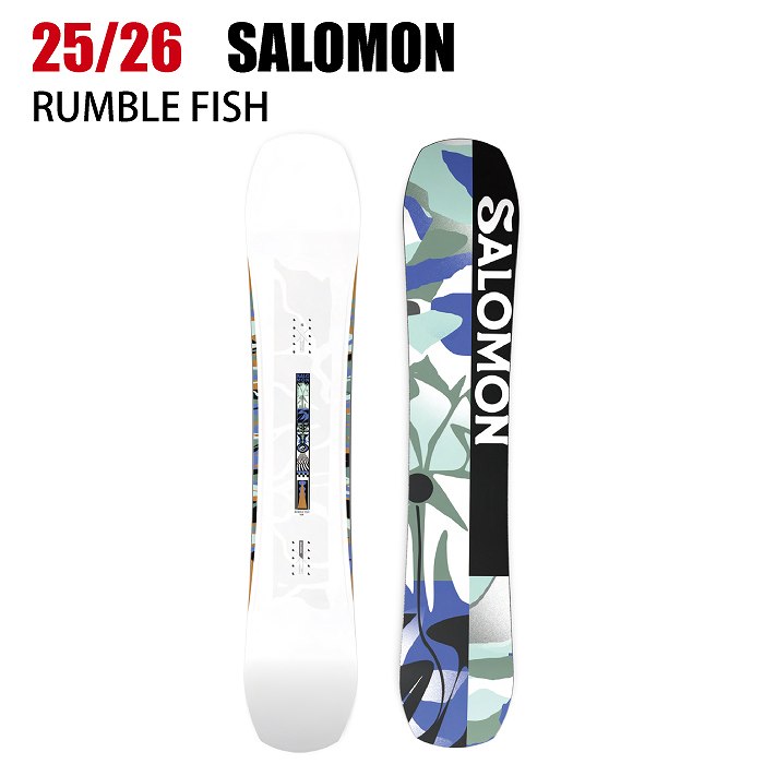 スノーボード 25-26 SALOMON HPS WOLLENYVELT FISH 157cm 25-26