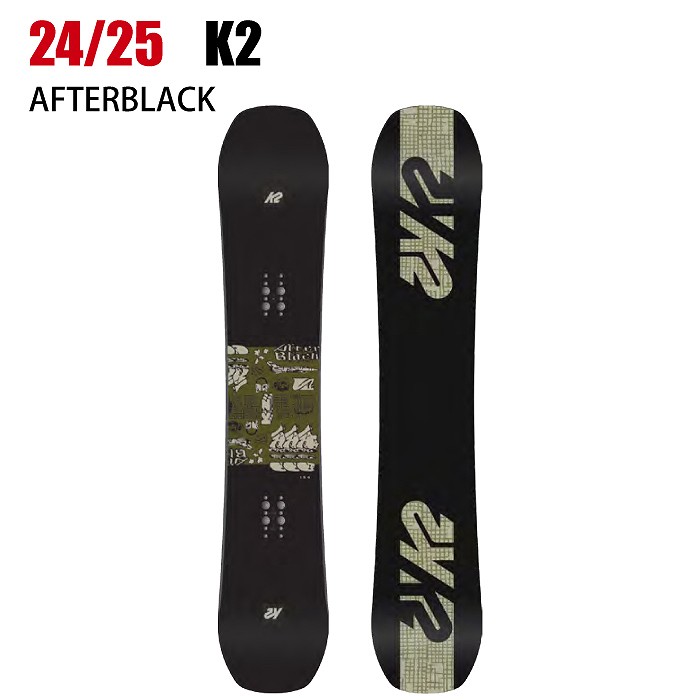 2025 K2 ケーツー AFTERBLACK アフターブラック 24-25 ボード板