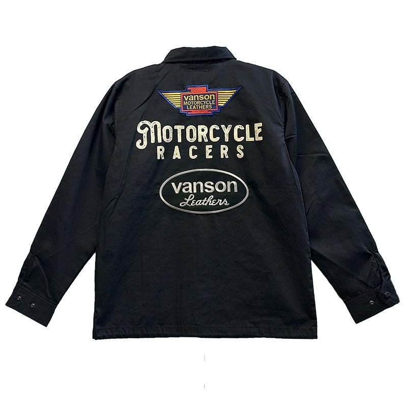 VANSON バンソン コーチジャケット｜5サイズ｜ポリコットン（883V339