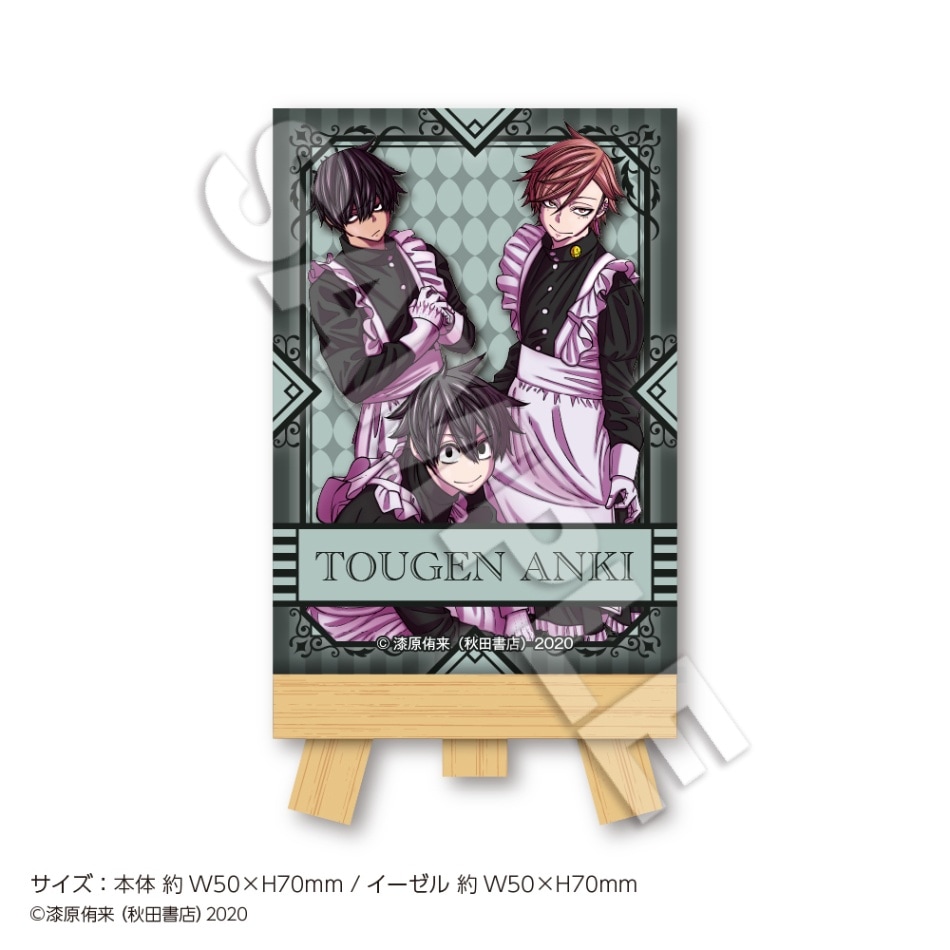 漫画「桃源暗鬼」ミニキャンバスアート 花魁坂 京夜＆淀川 真澄＆桃角