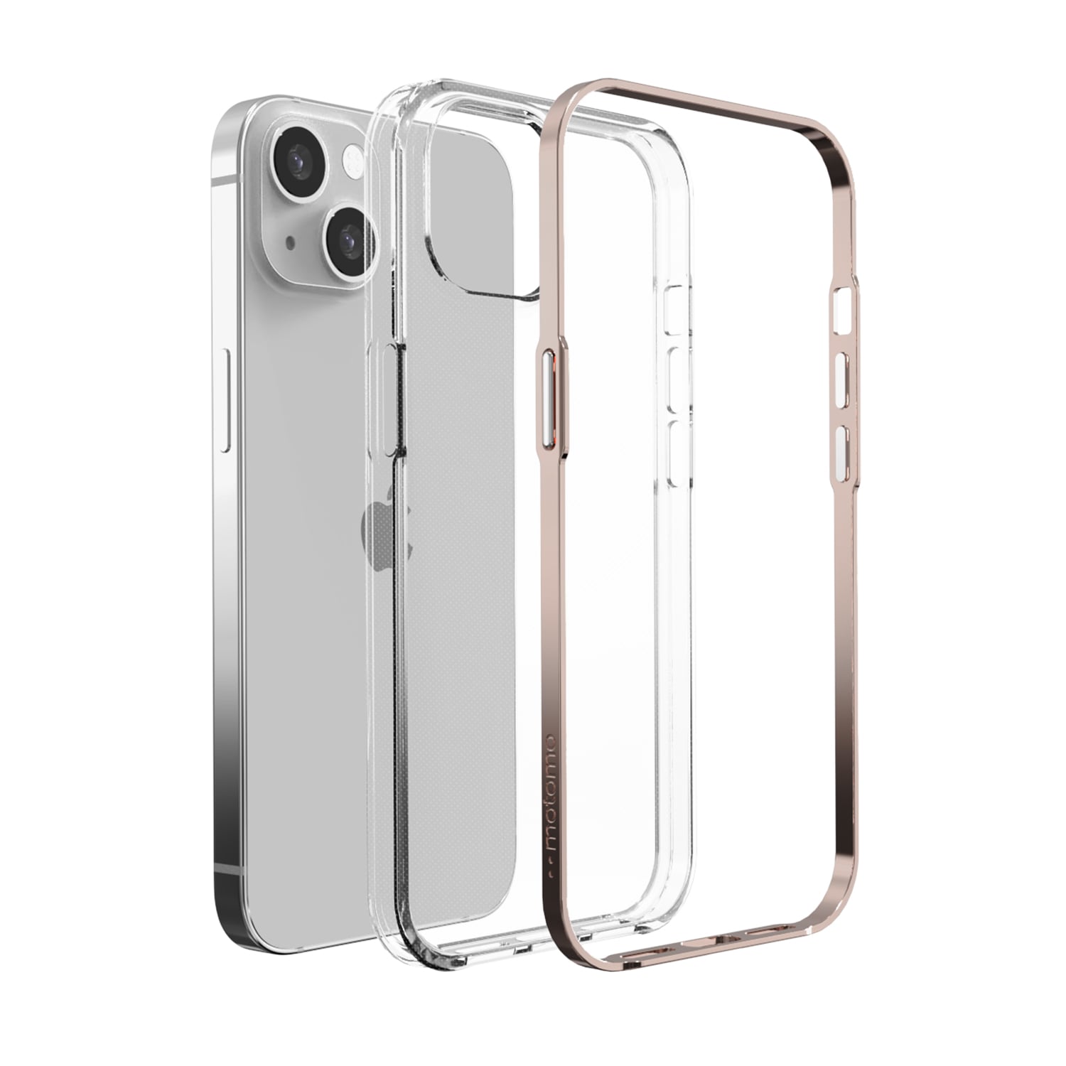 motomo（モトモ） iPhone 13 Pro ケース INO ACHROME SHIELD CASE