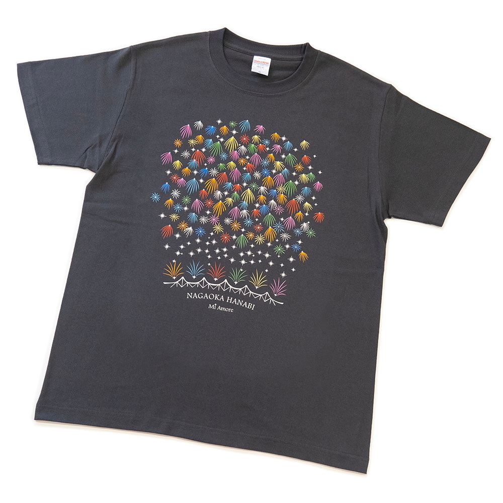 FIREWORKS SMILE Tシャツ 【レインボー】