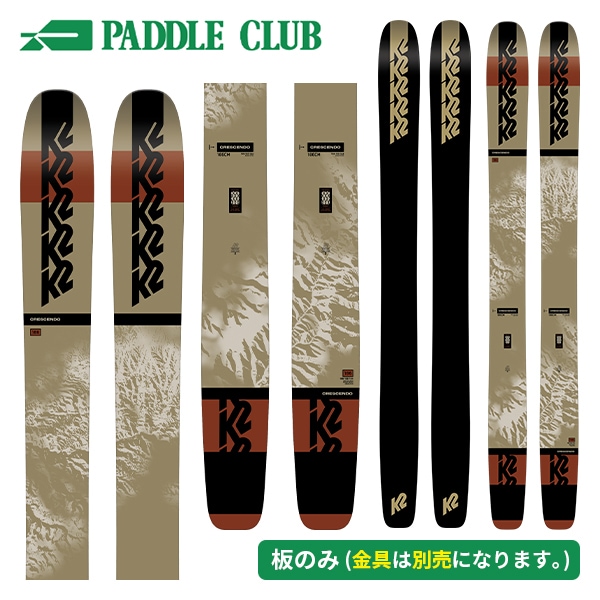 旧モデル K2 ケーツー 23-24 Fatty (専用金具付) ショートスキー 金具
