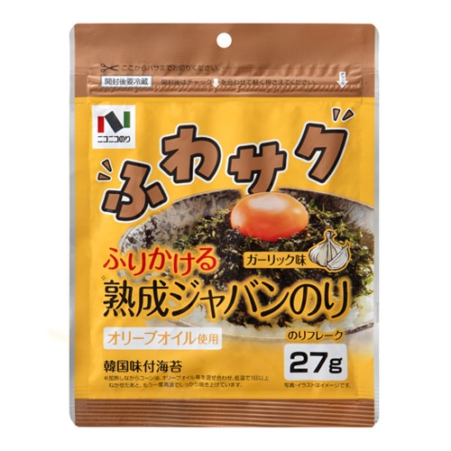 ふりかける熟成ジャバンのり27gガーリック味 | 韓国のり,ジャバン
