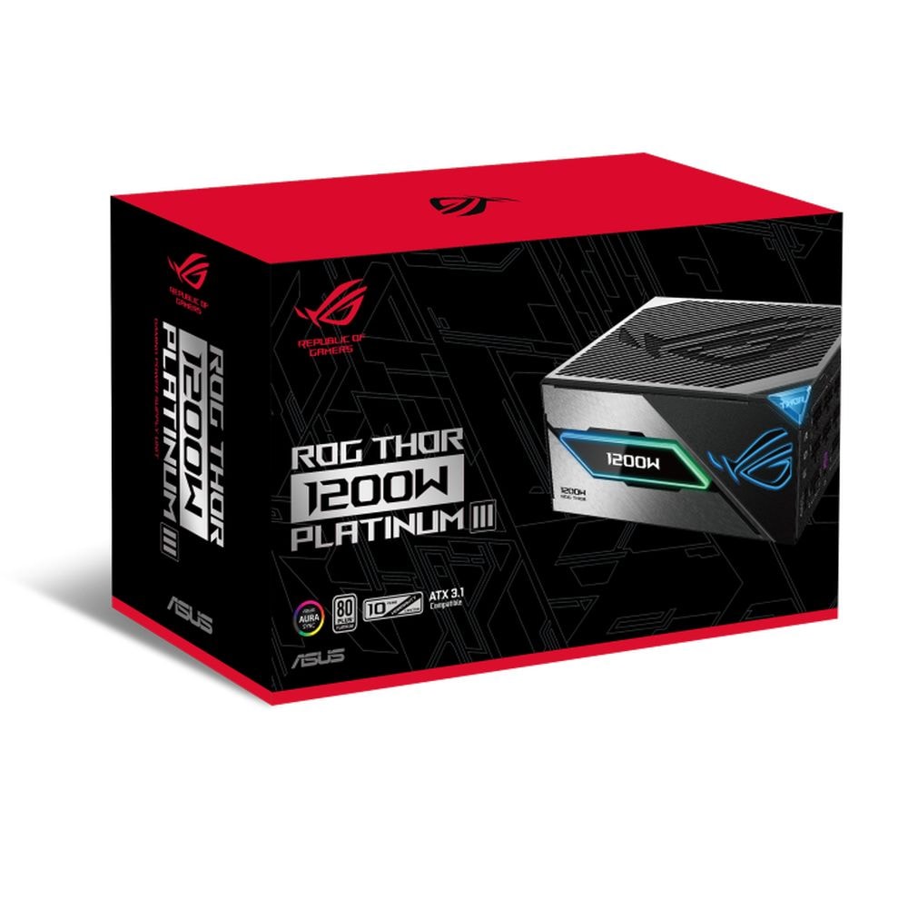取寄せ商品：納期要確認】 ASUS ROG-THOR-1200P3-GAMING 1200W ATX電源
