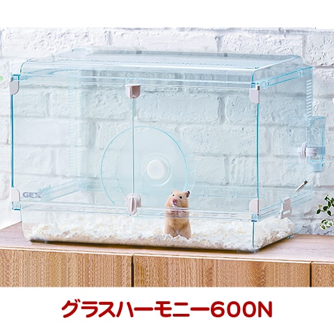 グラスハーモニー600N/ゴールデンハムスターケージ キンクマ