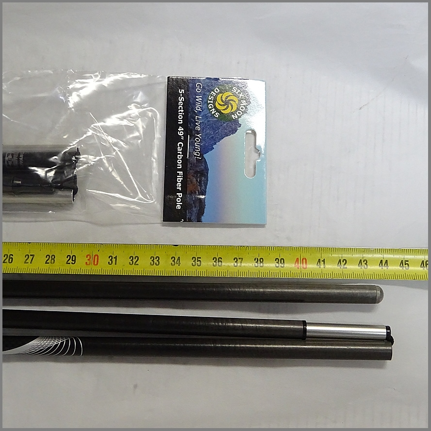 Sixmoon Designs 5セクションカーボンポール　124cm 49\" SIXMOON DESIGNS / 5-Piece Carbon Pole（5セクションカーボン製ポール