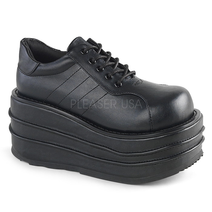 DEMONIA(デモニア) 厚底スニーカー つや消し黒 #Men's/Unisex◇TEMPO