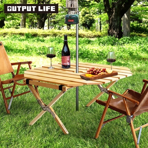 アウトプットライフ ワンポールテーブル OUTPUT LIFE ONEPOLE TABLE S