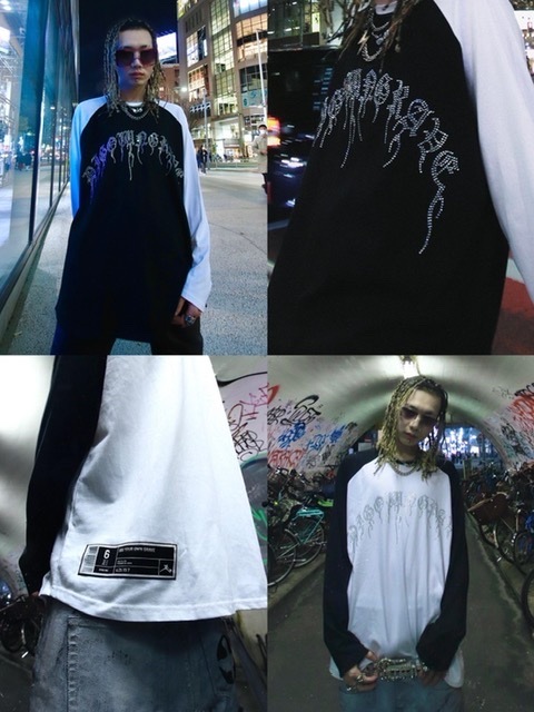 DIG YOUR OWN GRAVE ラインストーンゲームシャツXU DOG DIG YOUR OWN