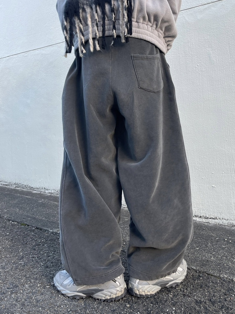 受注制【youll】pigment sweat pants (2color) | OUR BRAND,youll