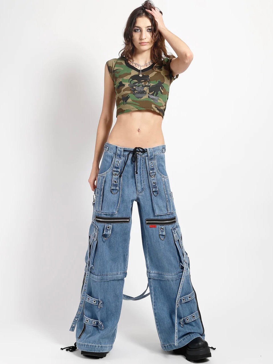 TRIPP nyc】X-STRAP PANTS[JM7144M] / 【トリップ エヌワイシー】2way