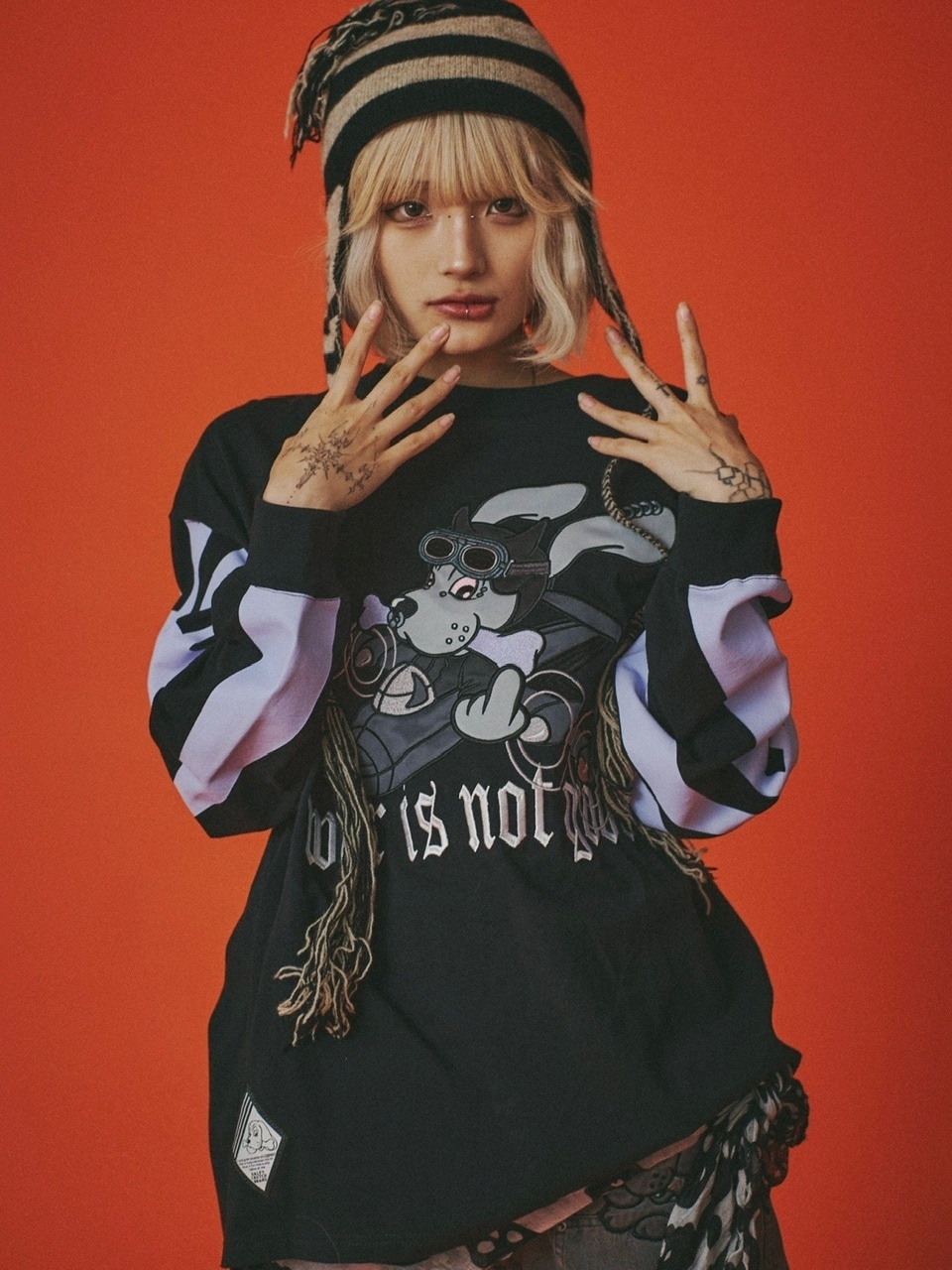 GALFY】反戦ロンTEE / 【ガルフィー】ロゴ長袖Tシャツ | OUR BRAND