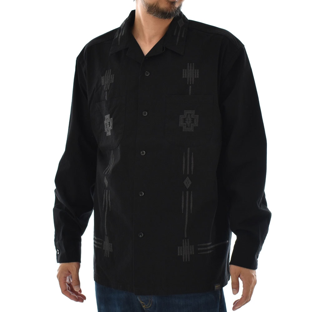 5%OFFセール】ペンドルトン PENDLETON 長袖シャツ エンブロイダリー