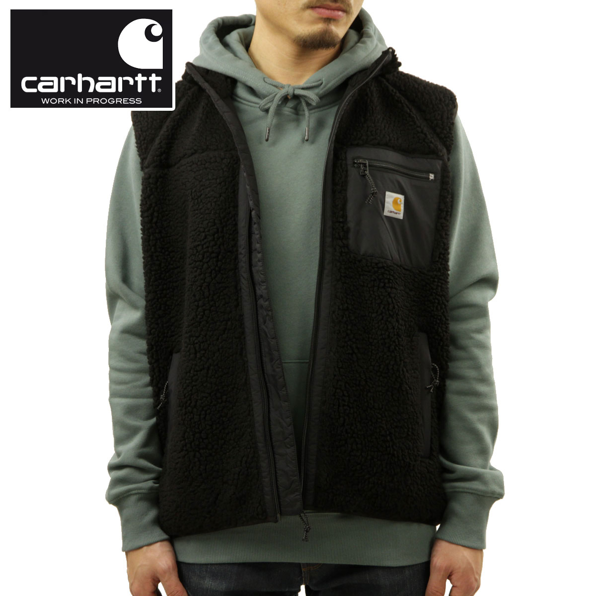 カーハート ベスト メンズ 正規品 CARHARTT WIP ボアベスト アウター
