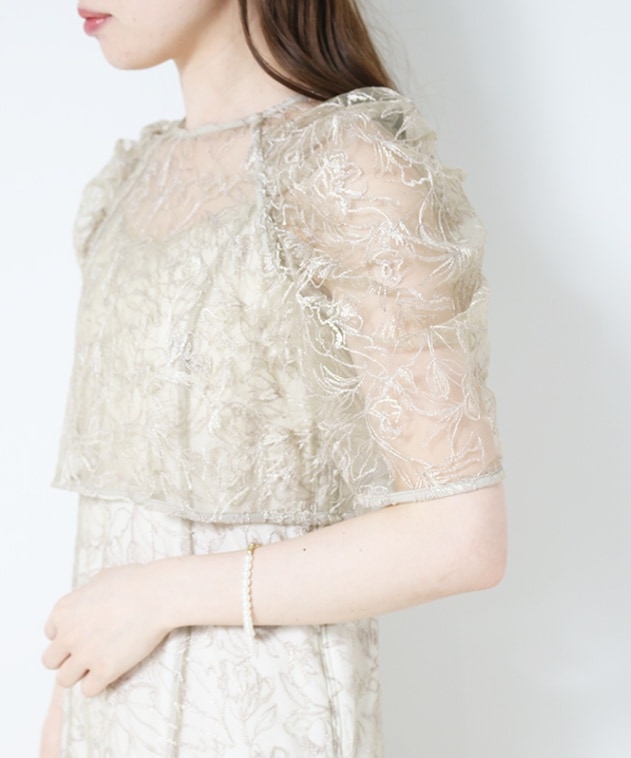 Whole race layered dress | ALL ITEM | ROOM903 online