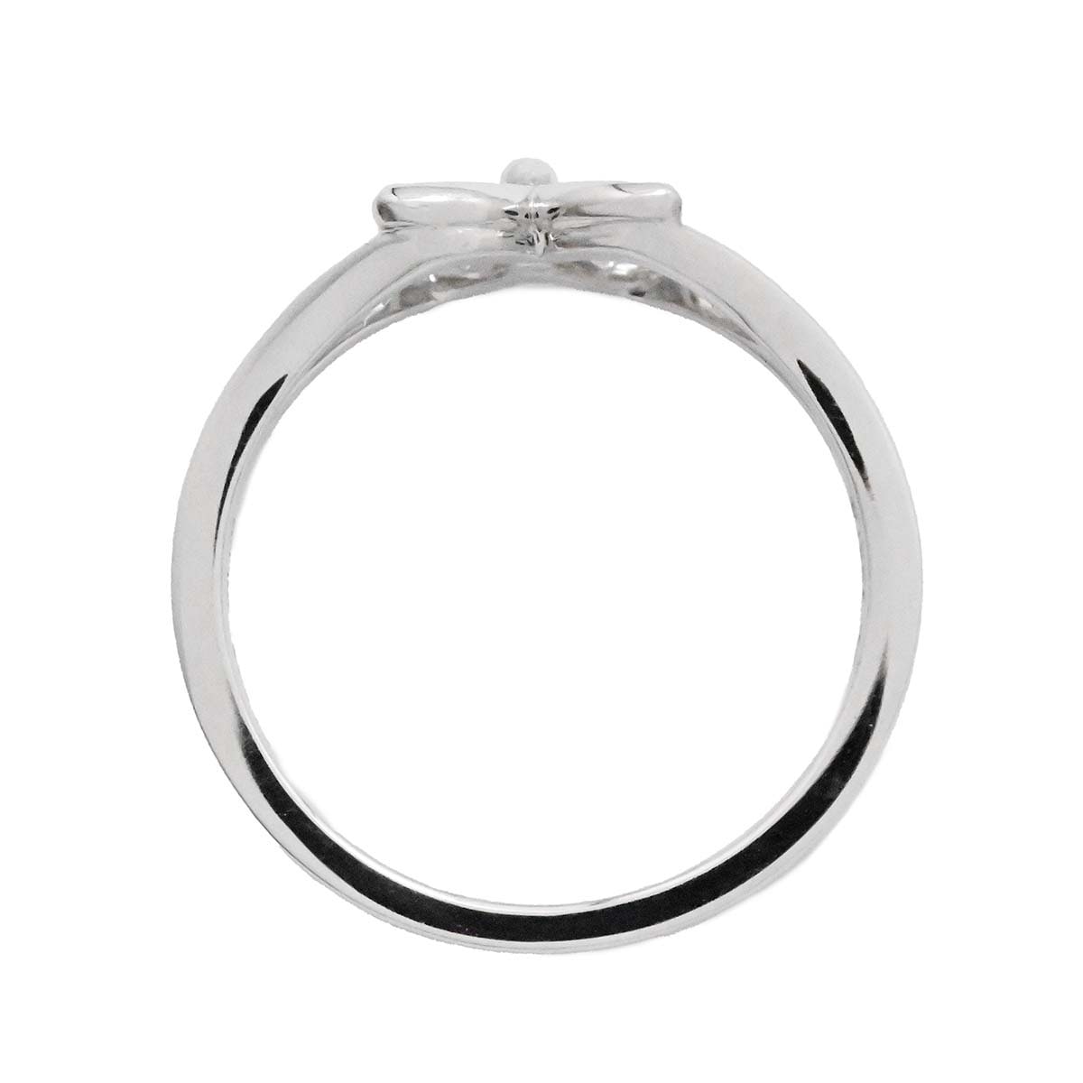 ティファニー TIFFANY & Co. PT950 プラチナ ダイヤ ビクトリア リング