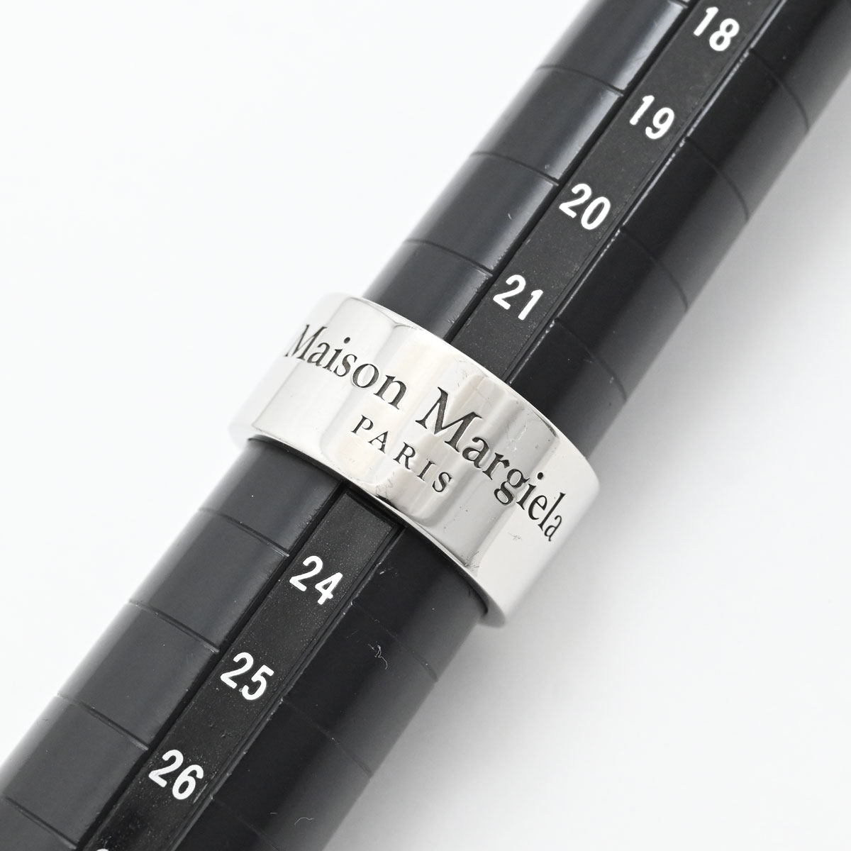 メゾンマルジェラ Maison Margiela SV925 シルバー ロゴ リング 22号