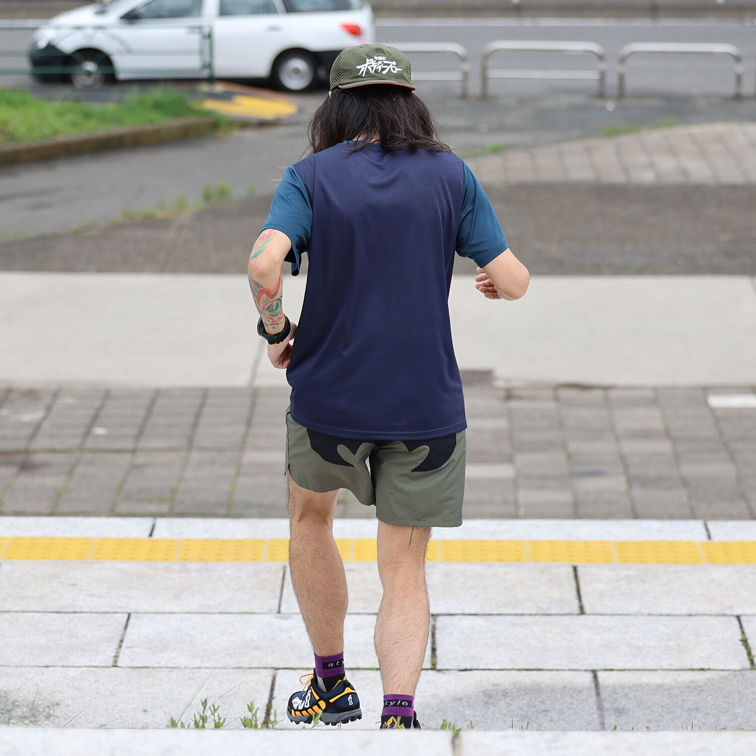 ELDORESO Bat World Shorts (Olive) E2106412 エルドレッソ バット