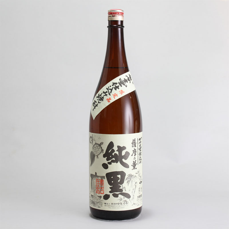 薩摩の薫 純黒 かめ壷仕込 1800ml｜焼酎（芋焼酎）通販-鹿児島県｜淀川酒店
