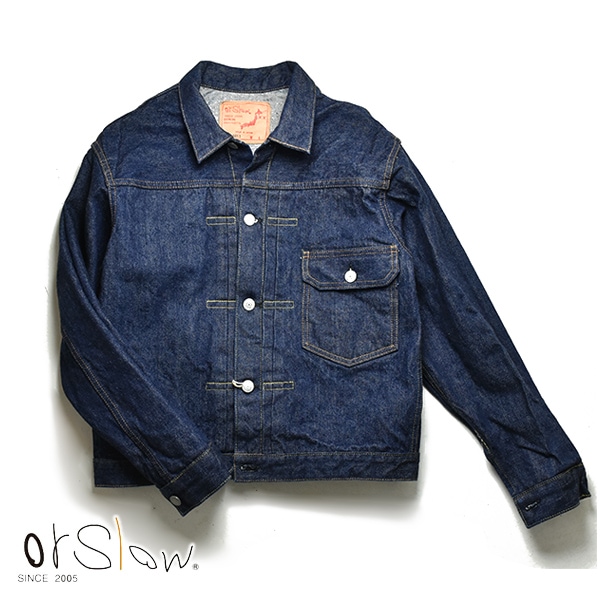 orSlow オアスロウ タイプ40's プリーツフロントブルゾン ONE WASH G