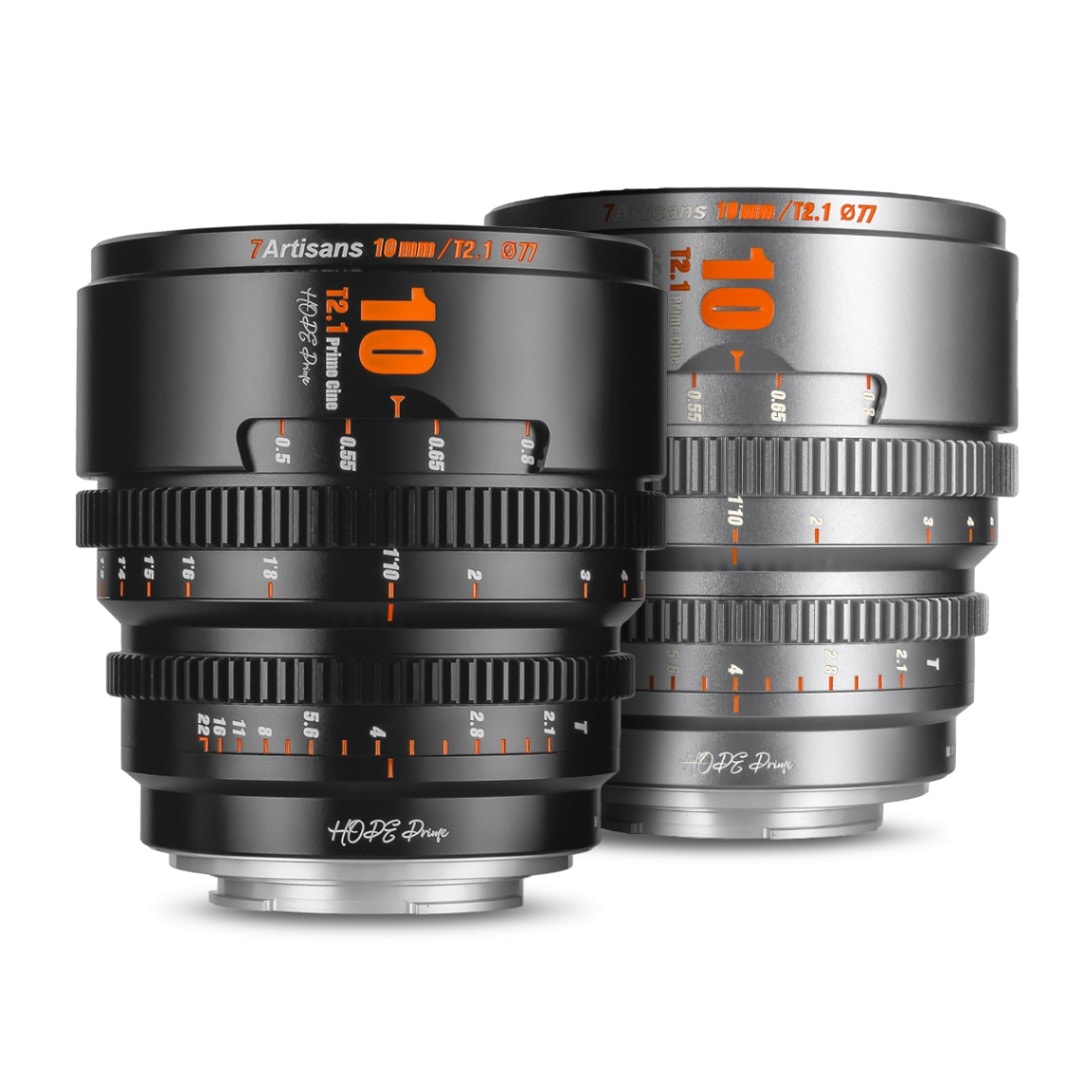 七工匠 7Artisans HOPE Prime 10mm T2.1 Super35mm シネマレンズ