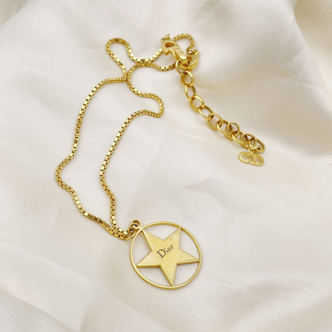 Christian Dior クリスチャンディオール ネックレス スターモチーフ