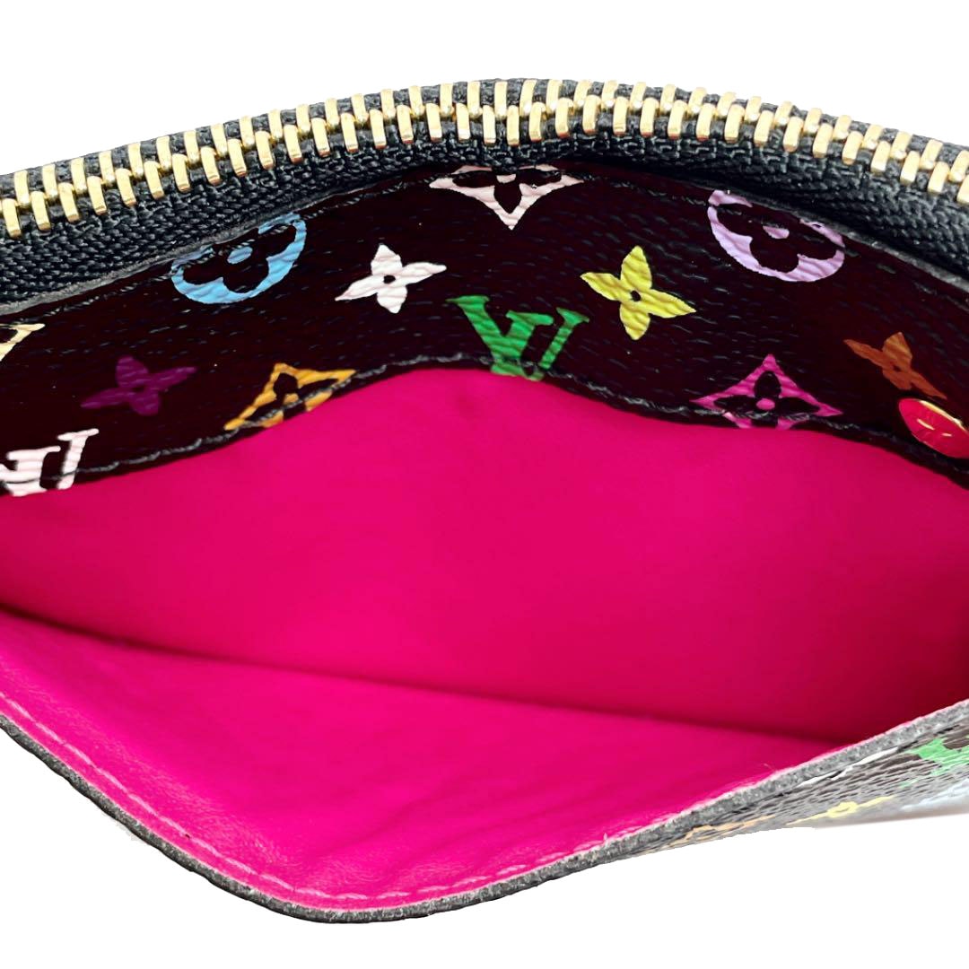 LOUIS VUITTON ルイヴィトン モノグラムマルチカラー ポシェットクレ