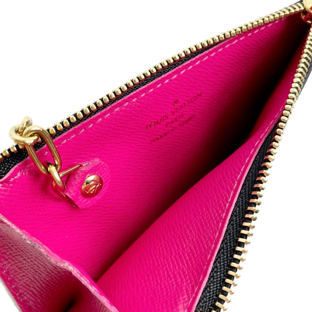 LOUIS VUITTON ルイヴィトン モノグラムマルチカラー ポシェットクレ