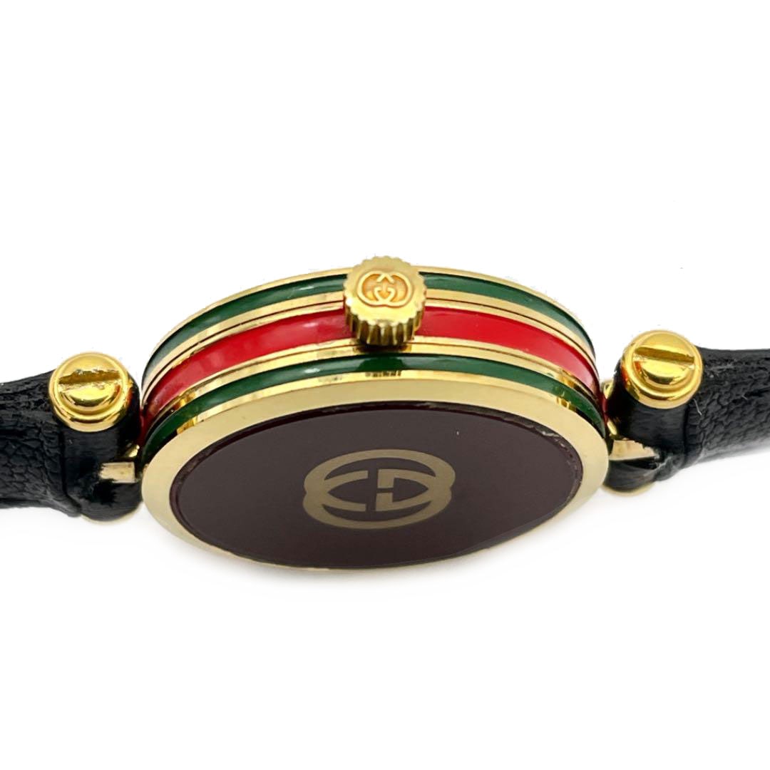 GUCCI グッチ レディース 腕時計 シェリーライン クオーツ リザード