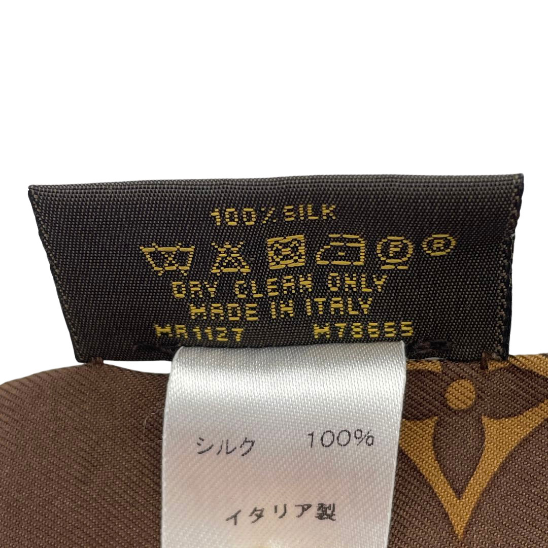 LOUIS VUITTON ルイヴィトン スカーフ バンドー・モノグラム コンフィ
